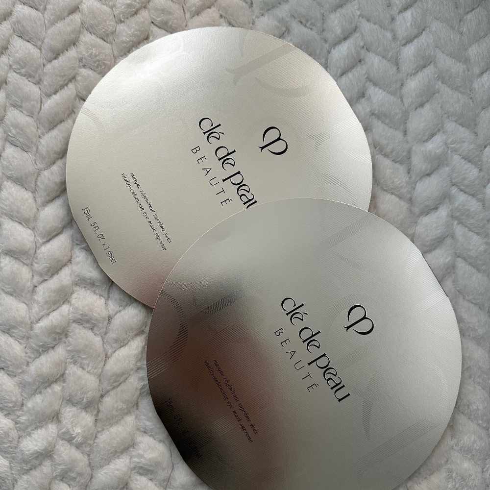 Cle De Peau Eye mask x 2 piece
